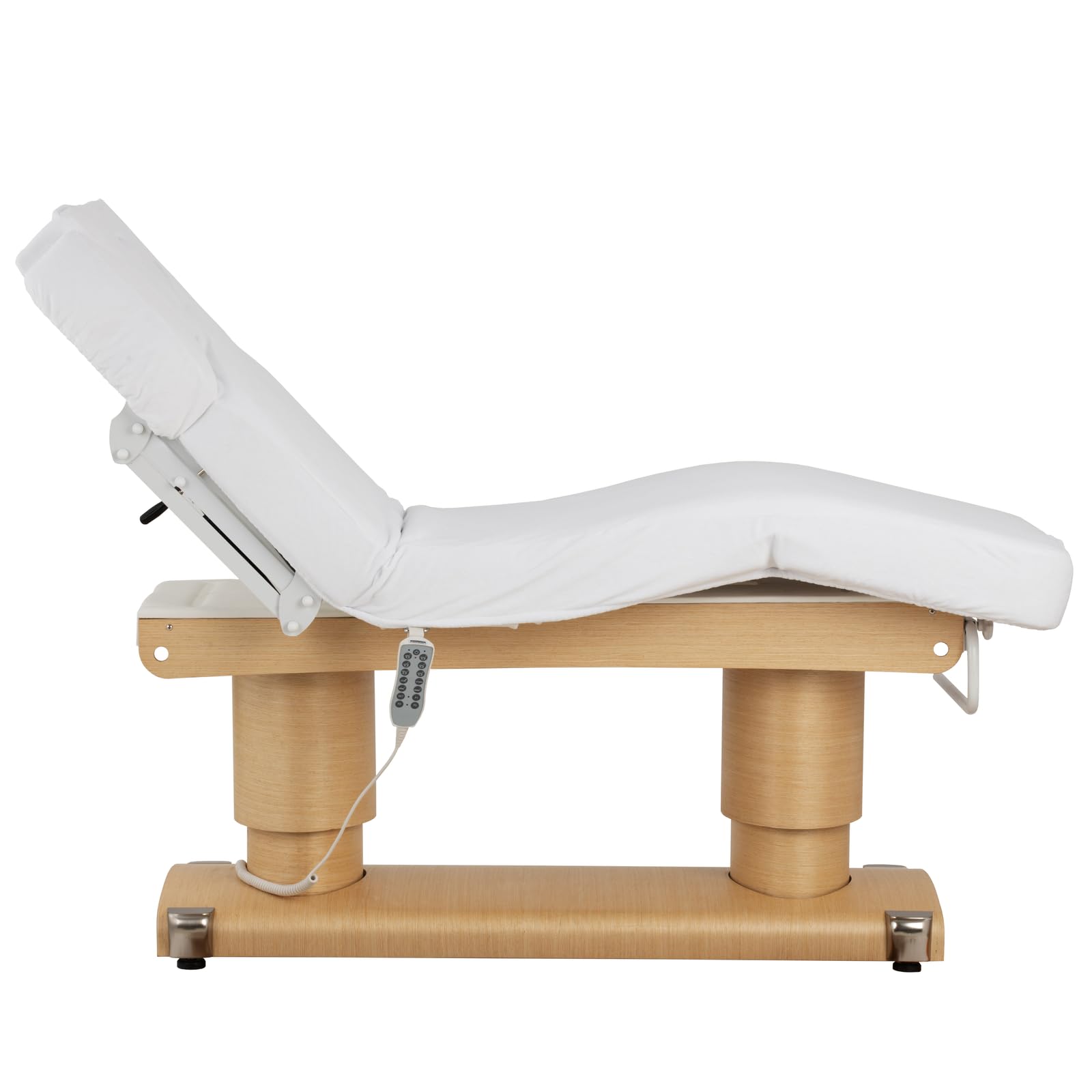 physa Lettino estetista 4 motori 160 W 200 x 80 x 63-81 cm 200 kg Bianco Lettini massaggi