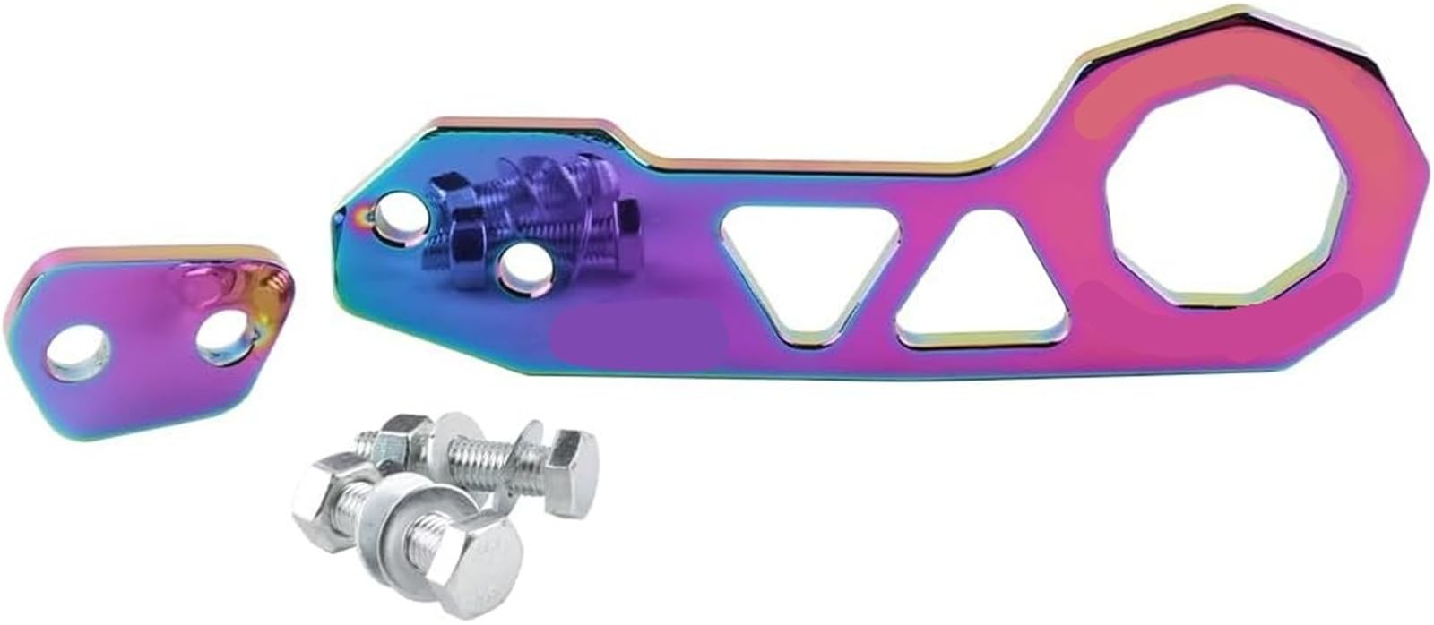 Abschleppöse Abschlepphaken, Hinten Auto Abschleppöse Haken Aluminium Legierung Multicolor(A)