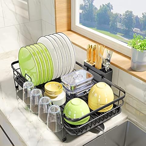 PXRACK Estante para secar platos, expandible Cover