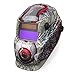 Welding Helmet, Shade 9 to 13, Tan/Red