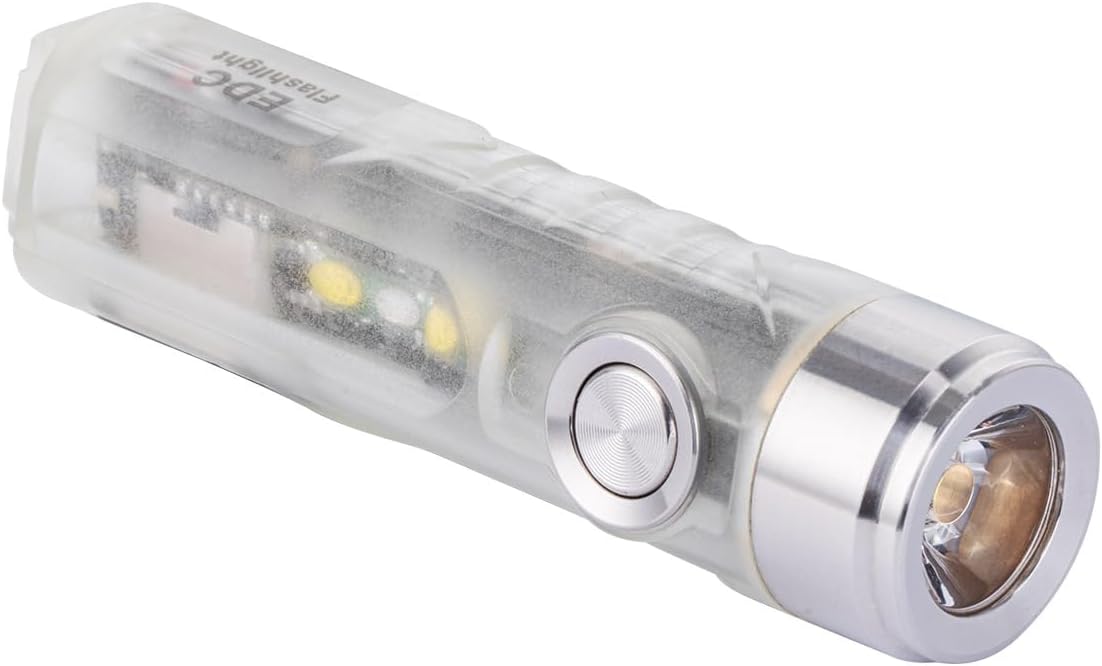 RovyVon Aurora A5 G4 Keychain Flashlight, Max 650 Lumens Compact USB C