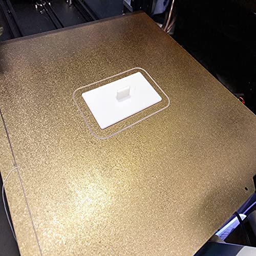 Lysee 3D Printer Parts & Accessories - Energetic Custom 300x250mm QIDI X-Max Powder Coated Sheet,Textured and Smooth PEI Spring Steel Build Plate for 3D Printer Parts - (Size: Textured and Smooth)
