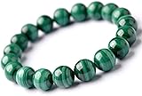 ? Il design è stupendo. La malachite naturale presenta una forte lucentezza verde e smeraldo. Sebbene non abbia la brillantezza dei gioielli, è una pietra nobile con un'eleganza unica!