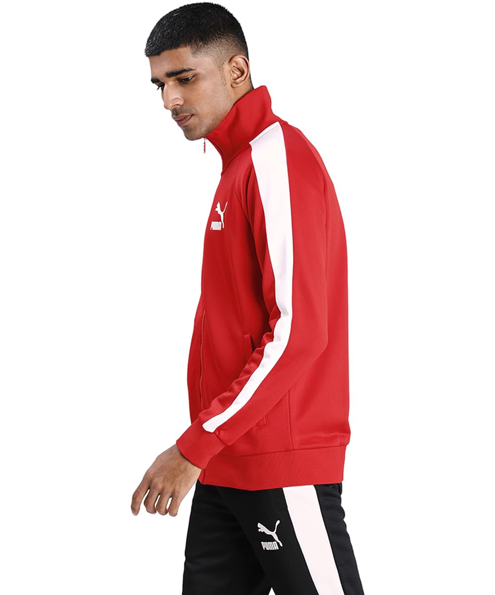 PUMA Kurtki sportowe z rozgrzewaniem i treningiem Mężczyźni Iconic T7 kurtka dresowa