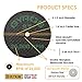 GYROS 2.5” Mini Resin Cut-Off Wheels for Rotary Tools; 2 Double Fiberglass Reinforced Cutting Discs; Super-Tensile Materials Like Titanium, Carbon; Dremel Cutting Tool Accessory; Made in USA 11-42502