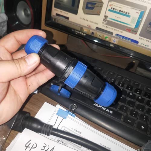 Conector de Aviación Fielect 6P 5A SD13-6 Impermeable miniatura 6
