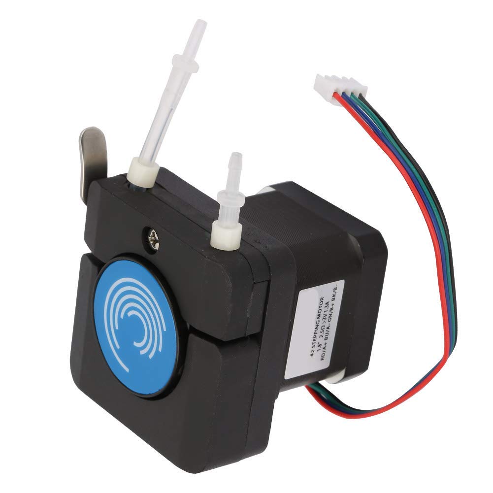 Peristaltikpumpe Peristaltische Selbstansaugende Mini Peristaltic Pump mit Großem Durchfluss und Schrittmotor 12 V, 24 V Peristaltikpumpe mit Schrittmotor