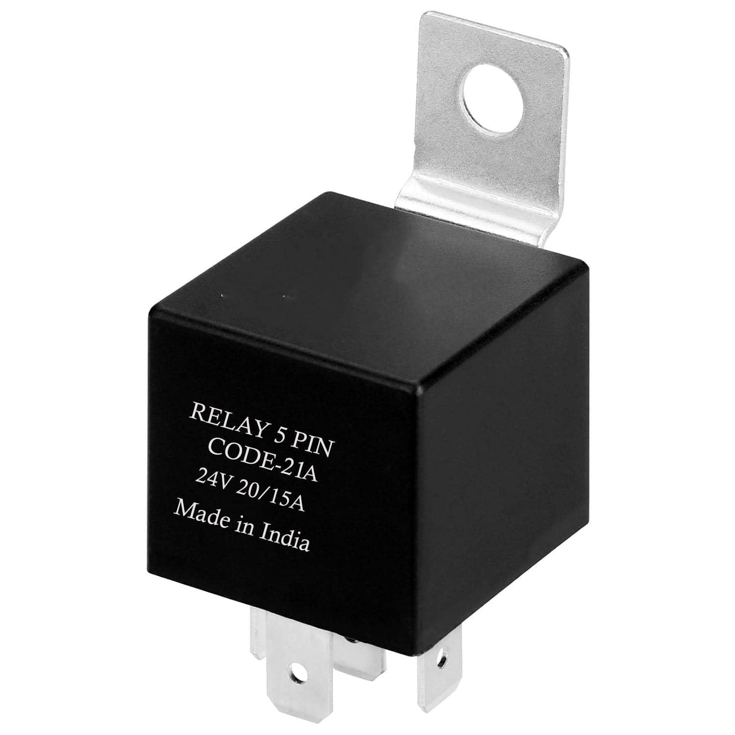 APSMOTIV Automotive Relay 5 Pin 24V 20/15A Normal Open Mini Motor Relay| Multi-Purpose Contactor Switch Power | Auto Switches & Starters | Universal Car Vehicle Motor Fuse Power 1 Pcs-image-11