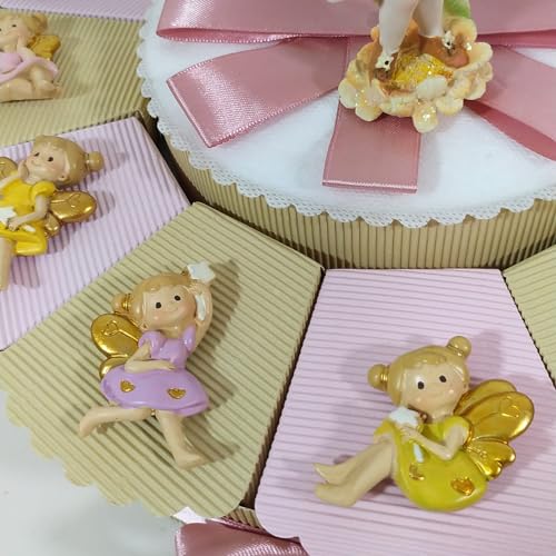 Torta bomboniere battesimo compleanno bimba fatine...