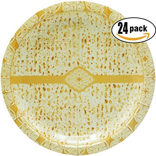 Buy Passover Classics Matzah Design Paper Goods Party Set (Matzah 7