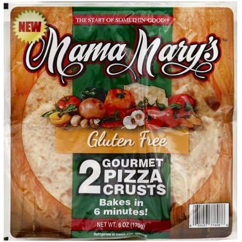 Mama Marys Mama M Pizza Crust 2Pk Gluten Free 7 Oz (Pack Of 8) Cover