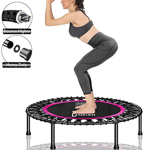 DARCHEN 450 lbs Mini Trampoline for Adults, Indoor Small Rebounder Exercise Trampoline