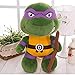 N/B Versión De Tortuga De Ninja De Muñeca QQ, Juguetes De Peluche De Tortuga De Ojos Grandes Oh yo yo yo yo yo yo yo yo yo yo yo yo y/Púrpura.