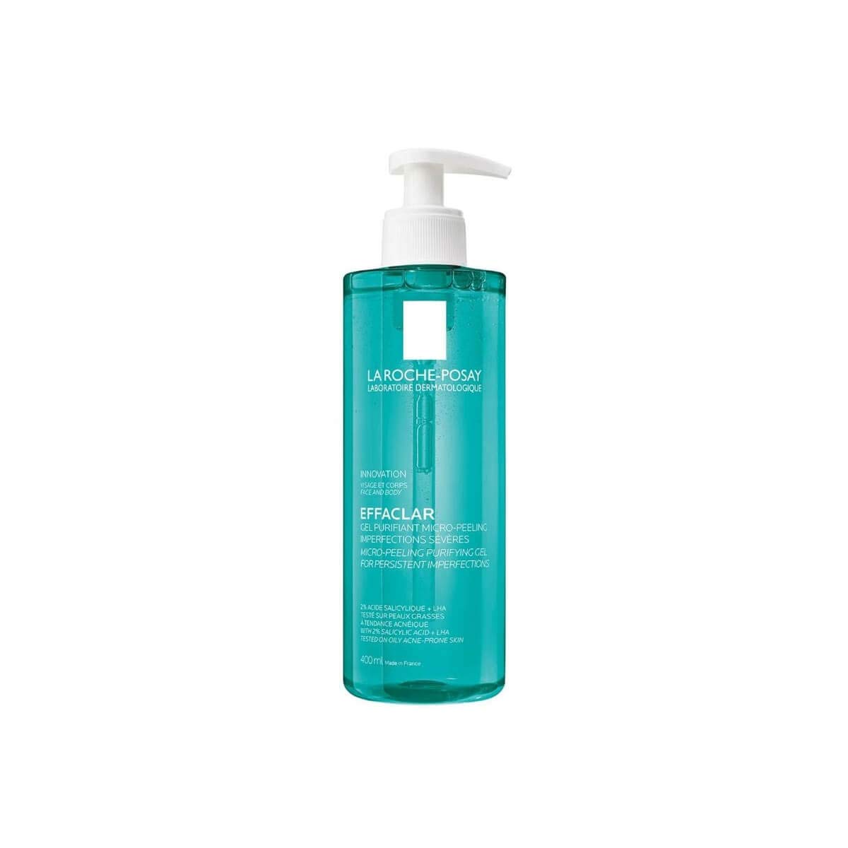 La Roche-PosayEffaclar Micro-Peeling Purifying Gel Wash for Oily, Blemish-Prone Skin 400ml