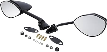 Amazon | バイク ウインカーミラー ミラー アメリカン カワサキ用忍者