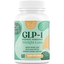 GLP-1 Weight Loss Support - Fat Burner for Men &amp; Women - Supports Healthy Pathways Associated with GLP-1 Activity + Appetite Suppressant Supplement - 60 Capsules to Help Lose Weight