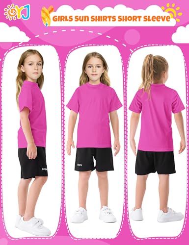 Image of Boys Rash Guard Short Sleeve Swim Shirt UPF+ 50 Rashguard for Toddler Teens Water Sun Shirts Swim Wear Quick Dry