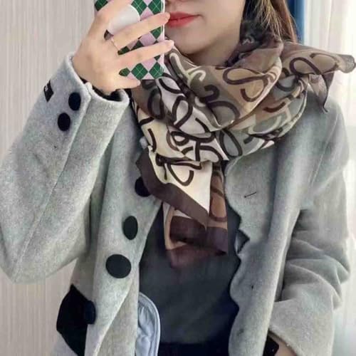 Silky Scarf Pashmina Shawls Wraps Of Evening Dresses Large Sunscreen Shawls And Beach Scarves4