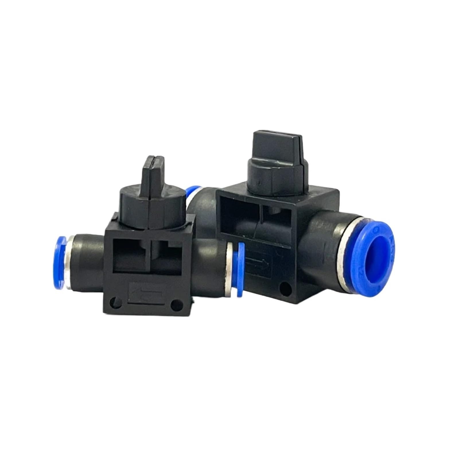 10Pcs Pneumatic Fitting Pressure Regulator Pipe Throttle Valve Compressor Accessories HVFF4 HVFF6 HVFF8 HVFF10 HVFF12(HVFF10-10PCS)
