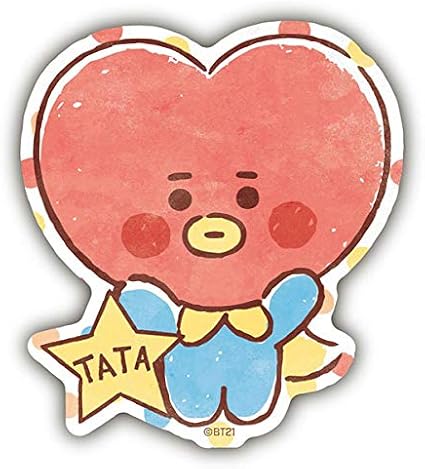 Amazon Bt21 トラベルステッカー Baby Tata アニメ 萌えグッズ 通販 Amazon Bt21 トラベルステッカー Baby Tata アニメ 萌えグッズ 通販
