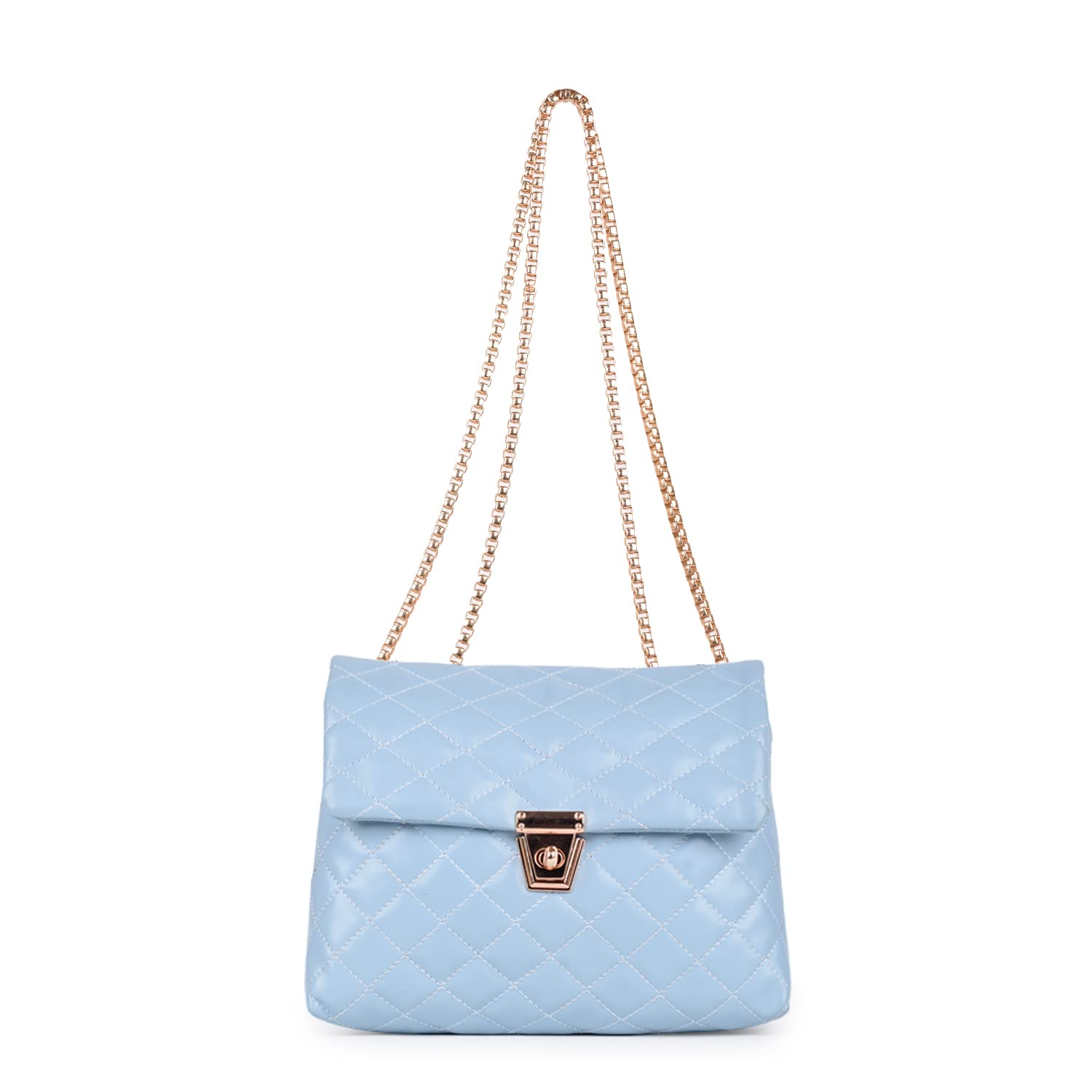 GRAADA Synthetic Leather Classy Elegant Design Trendy Unique Side Shoulder Gold Chain Strap Women Sling Bag (B0CTKSQ54G) Amazon Price History, Amazon Price Tracker