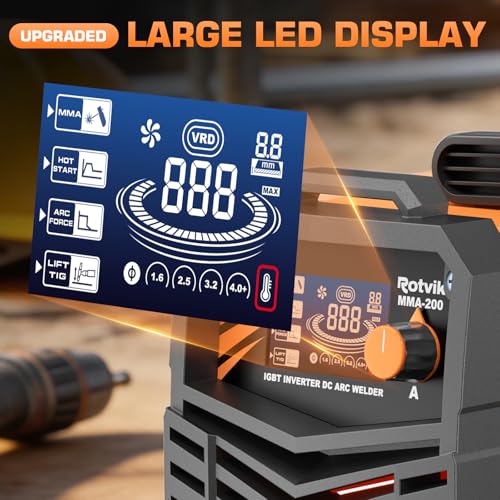 Rotvik 200Amp 2-in-1 Welder
