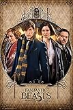 POSTER STOP ONLINE Fantastic Beasts and Where to Find Them - Movie Poster/Print (Group/Frame) (Size 24' x 36')