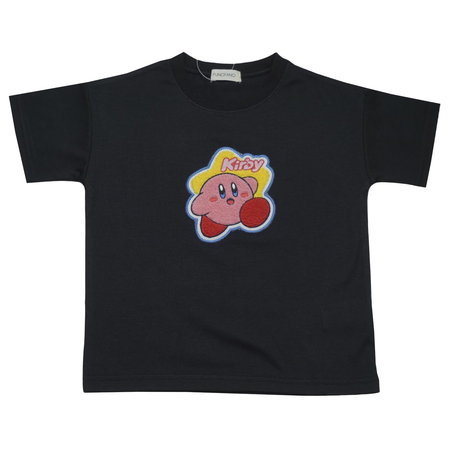 [BANDAI] [バンダイ] 2026年 夏物 天竺 FUNOFANO 星のカービィ サガラ刺繍 半袖Ｔシャツ 任天堂 Nintendo