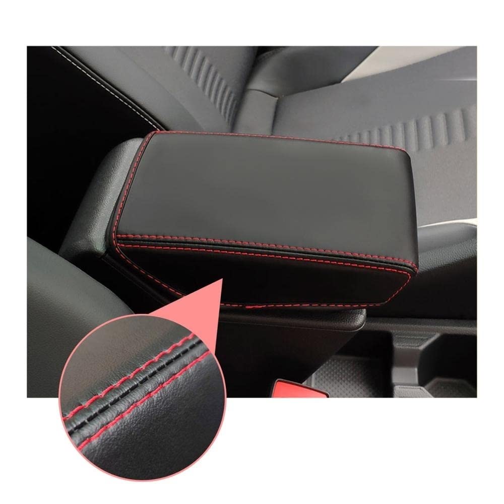 Scatola bracciolo per automobile Pad per bracciolo auto, coperchio del vano portaoggetti con controllo centrale per Seat Ibiza Typ 6F 2018-2020 / per Seat Arona SUV 2017-2020