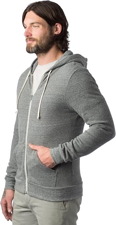 Alternative All Gender Adult's Rocky Eco-Fleece Zip Hoodie4