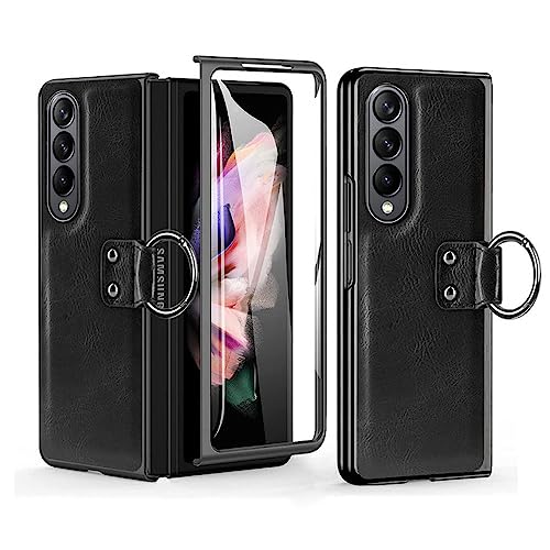 Coque anti-rayures Galaxy Z Fold 4 protégeant l'écran externe de la poussière