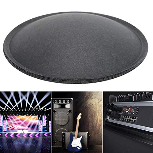ASHATA Horn Staubkappe Subwoofer Staubkappe Lautsprecher Zubehör, 5PCS 72MM Einfache Papier Subwoofer Horn Staubdichte Schutzkappe für Stage KTV Lautsprecher