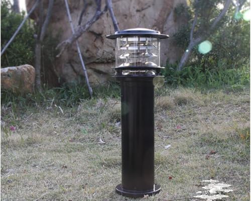 Lampe d'extérieur étanche avec poteau résistant aux intempéries