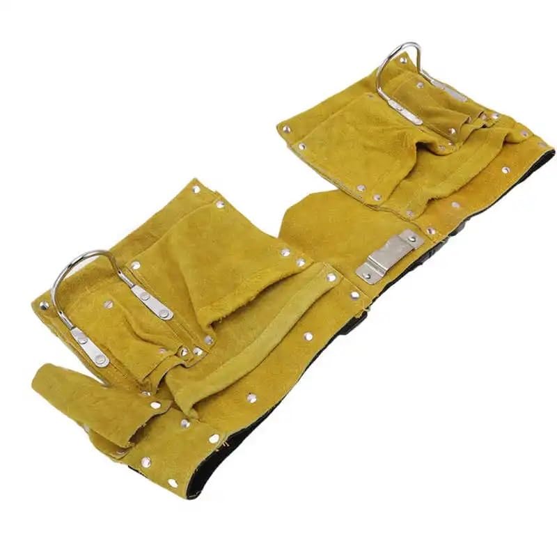 Cintura porta attrezzi, grembiuli divertenti da uomo, attrezzi da giardino Cintura for attrezzi regolabile, staccabile, resistente, grembiule da lavoro, borsa for attrezzi, cintura in pelle, tasche mu