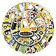 Altaroo Traktor Sticker, 50 Stück Aufkleber Kinder Sticker Fahrzeuge Wasserfeste, Traktor Bagger Aufkleber für Laptop Skateboard Koffer Helm Auto Fahrrad Handy, Geschenk für Kinder Teenager Erwachsene