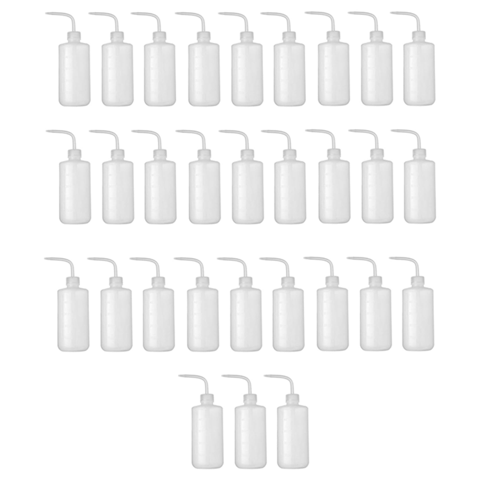 30 Sztuk Butelka do Nawadniania 500Ml 17Oz Kryty Konewka do RośLin Woda Butelka Tryskająca Plastikowa Butelka do PłUkania do Mycia TatuażU