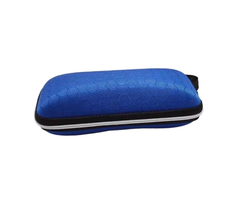 Amibvzhang Sunglasses Case With Fastener Durable Lightweight Travel Hard-shell Glasses Portable Hard EVA Zips For Cases Large Waterproof(A1)