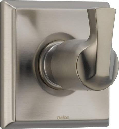 Delta Faucet Dryden T11851-SS - Juego de molduras de mango de ducha de 3 ajustes, acero inoxidable (válvula no incluida)