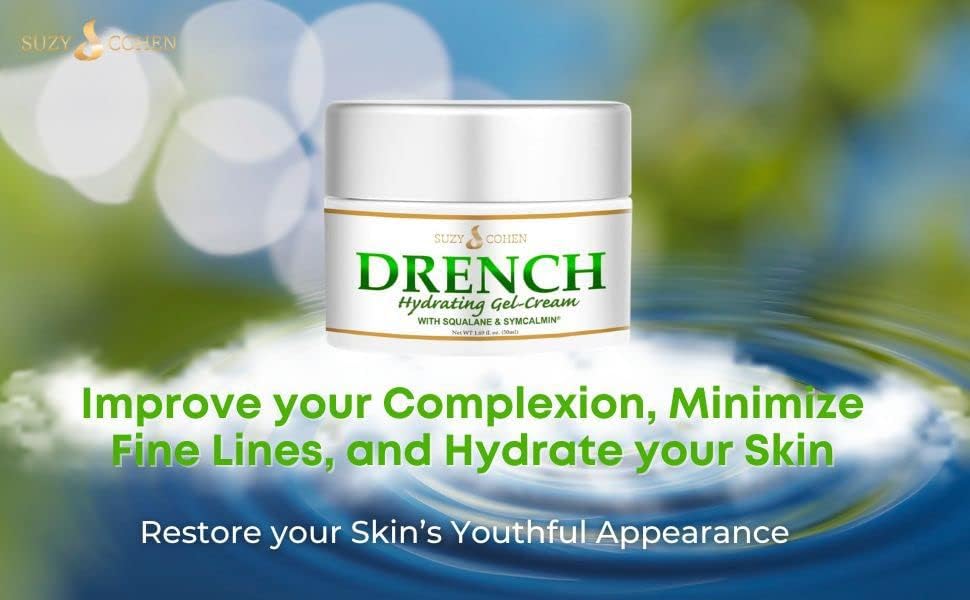 Amazon.com: Script Essentials Suzy Cohen Drench Face Cream with
