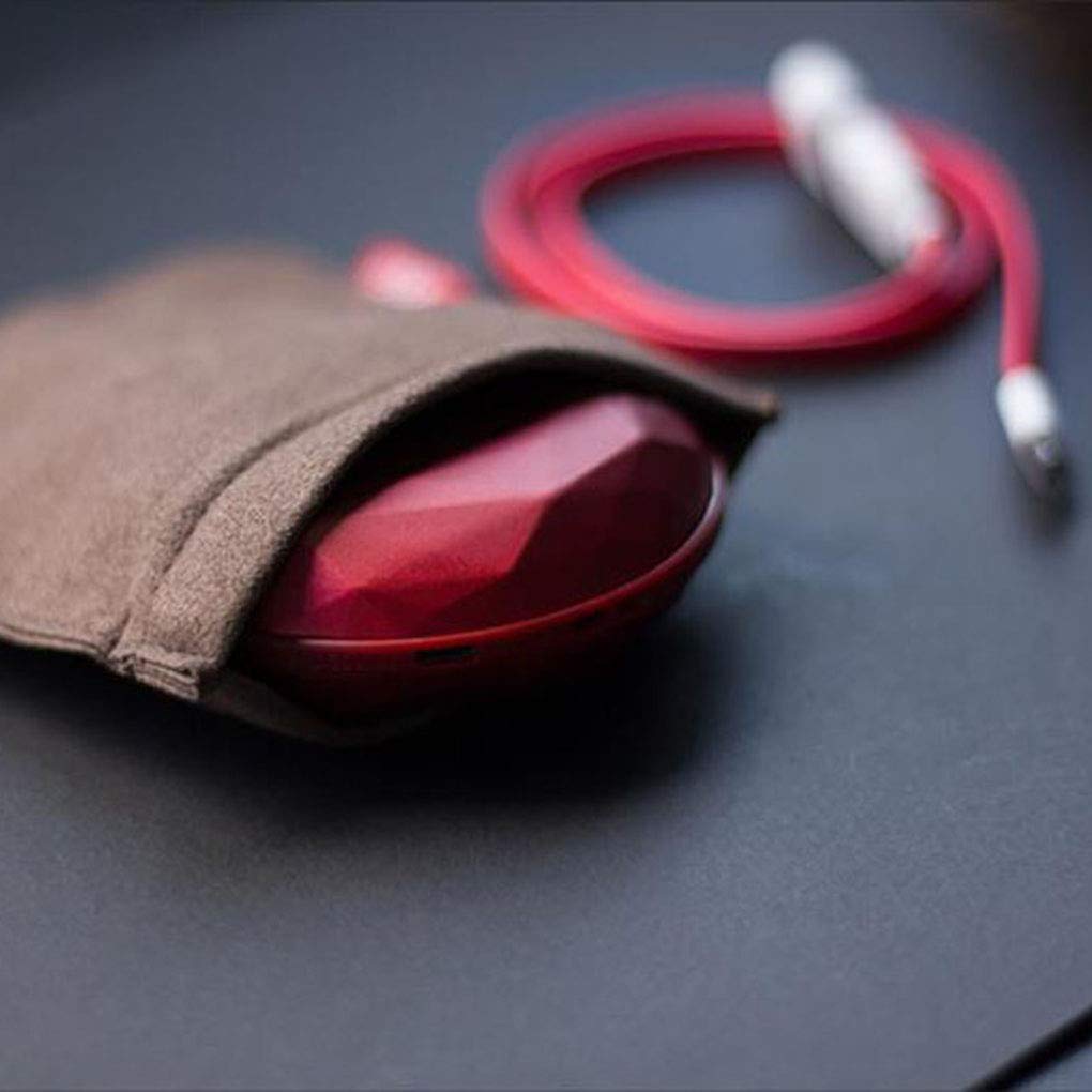 RajoNN Scaldamani USB Portatili, Scaldamani Elettrico Ricaricabile Tascabile Power Bank Portatili a Riscaldamento Rapido su Doppio Lato, I Migliori Regali per Il Freddo Inverno Scaldamani
