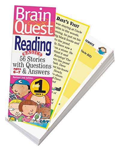 Brain Quest 1st Grade Reading Q&A Cards: 56 Questions and Answers to Challenge the Mind. Curriculum-based! Teacher-approved! (Brain Quest Decks) (Brain Quest Smart Cards) - Image 3
