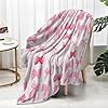 Reateforin Pink Cherry Bow Throw Blanket Back to School Decorations Soft Dorm Room Essentials Gifts for Students Girls Boys Lightweight Coquette Bow Cherry Aesthetic Blanket for Nursery Room 30"x40" #4