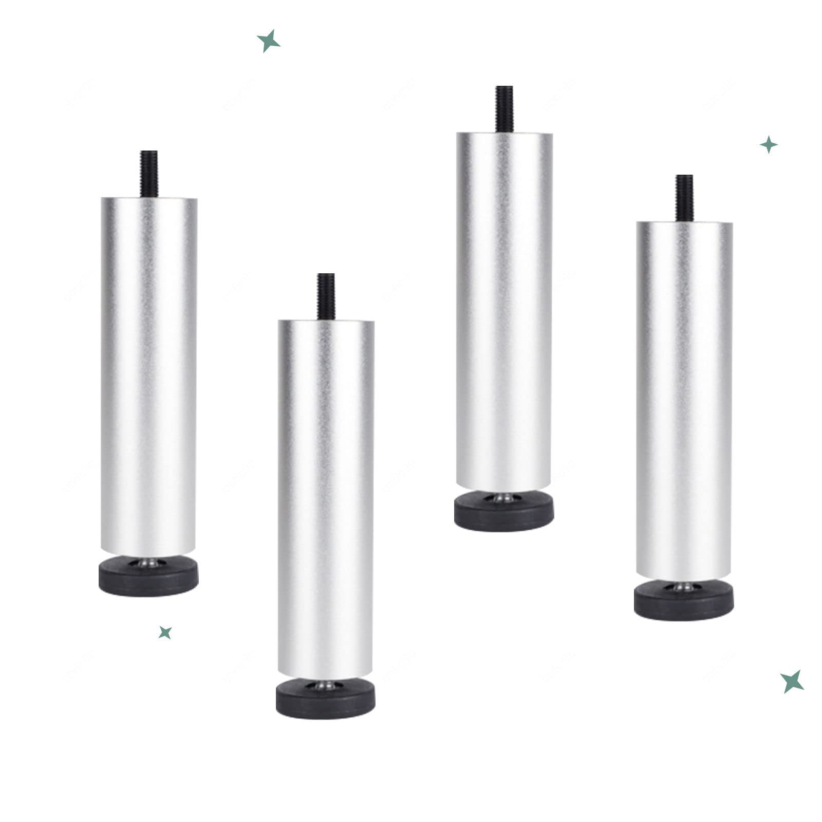Patas de repuesto para muebles de diseño ajustables de 15 cm
