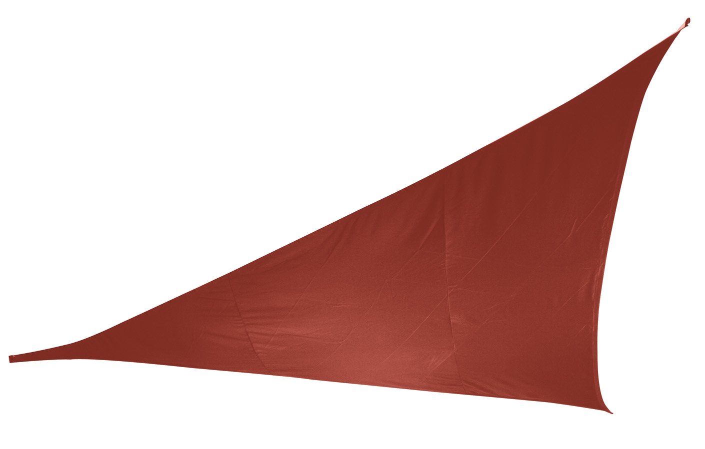 Doppler 492408831 Sonnensegel Alupro Dreieck 3.6 x 3.6 x 3.6 m, terracotta
