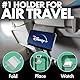 Flight Flap Flugzeug-Telefonhalter, Faltbarer Handy-Ständer, Schreibtisch, Flexibler Tablet- und iPhone-Halter für Bett, Schreibtisch, Büro, Laufband, Handyzubehör, Flugzeugreise-Essentials (PRO)