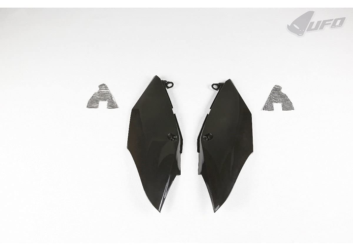 Ufo Plast Schwarz Seitenteile Honda Crf 450R 2017-2020
