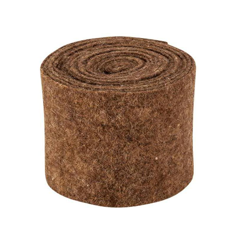 Feutre résistant marron élastique 15 cm feutre de bricolage anti-rayure