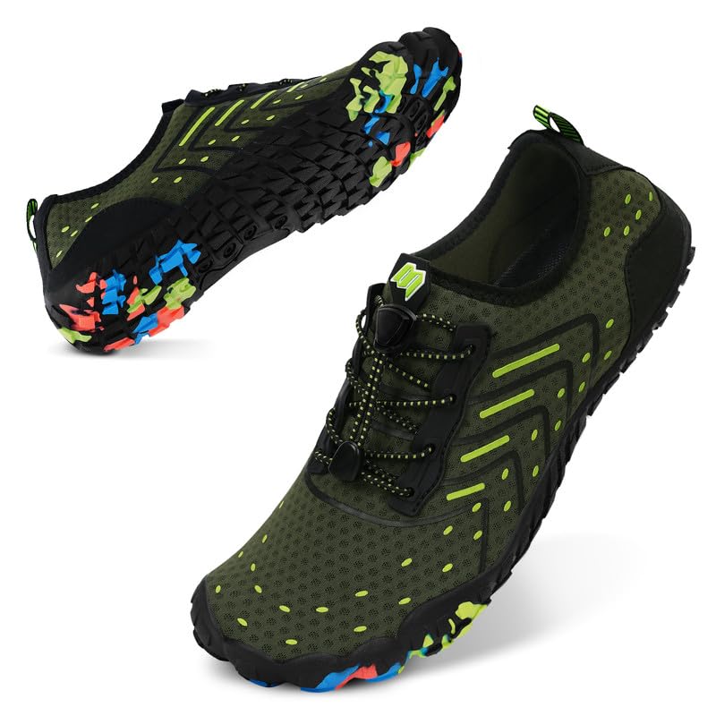 Image of Water Shoes for Women Men Quick-Dry Barefoot Shoes Breathable Aqua Socks for Swim Beach River Pool Lake Hiking Surfing Kayaking