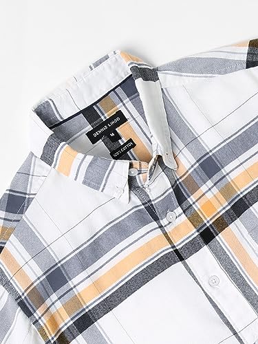 Image of Dennis Lingo Men's Checkered Slim Fit Shirt