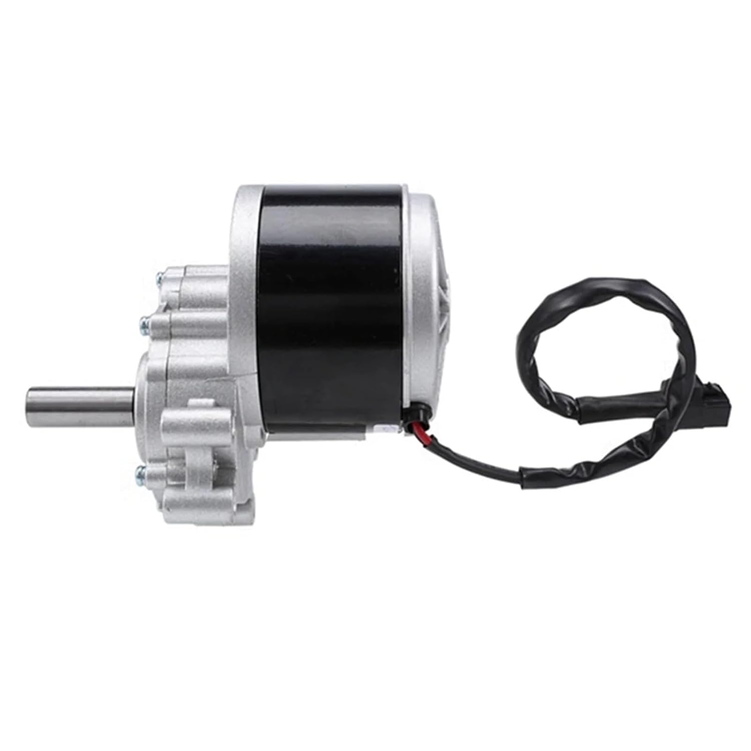 4X 250W 24V 75Rpm Low Speed Brush Motor, 44Mm Longer Shaft, 17Mm Shaft Diameter, Wheel Chair Used DC Gear Brushed Mo